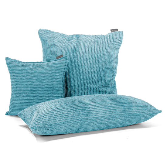 Grand Coussin 70 x 70cm - Pompon Mer Égée 04
