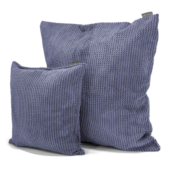 Grand Coussin 70 x 70cm - Pompon Violet 02