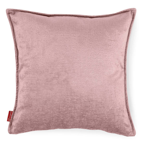 Grand Housse de Coussin 70 x 70cm - Chenille Rose 01