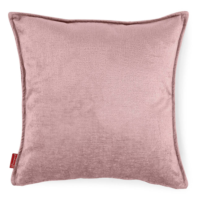 Grand Housse de Coussin 70 x 70cm - Chenille Rose 01