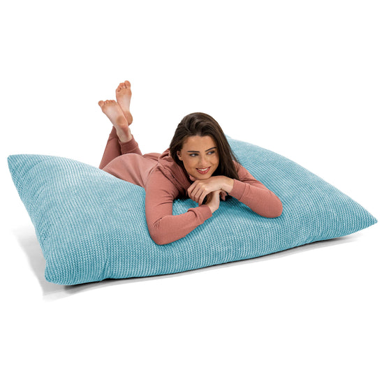 Pouf Géant XXL - Pompon Mer Égée 03