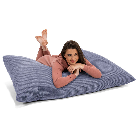 Pouf Géant XXL - Pompon Violet 04