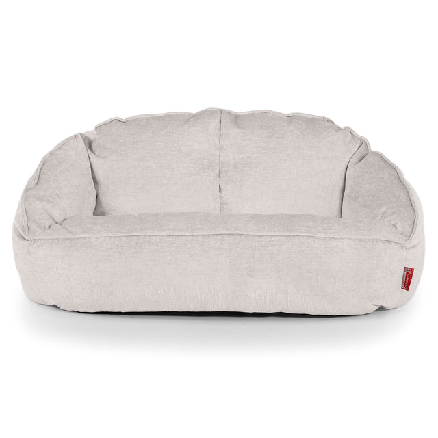 Pouf Canapé Bubble - Chenille Crème 01