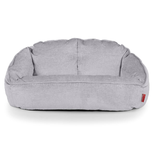 Pouf Canapé Bubble - Chenille Gris 01