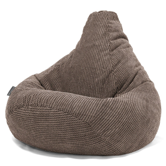 Pouf Poire Gamer - Pompon Chocolat 02
