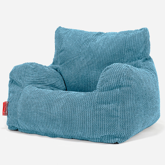 Pouf Fauteuil pour Ados 6-14 ans - Pompon Mer Égée 02