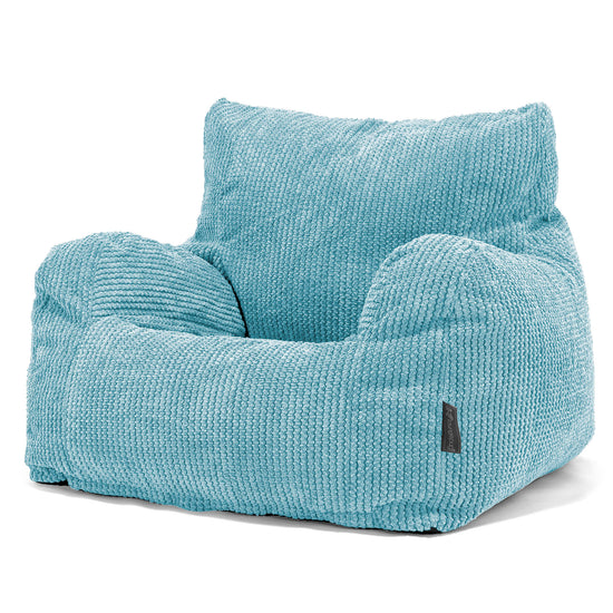Pouf Fauteuil pour Ados 6-14 ans - Pompon Mer Égée 02