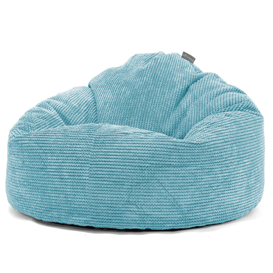 Pouf Poire, Archi - Pompon Mer Égée 01