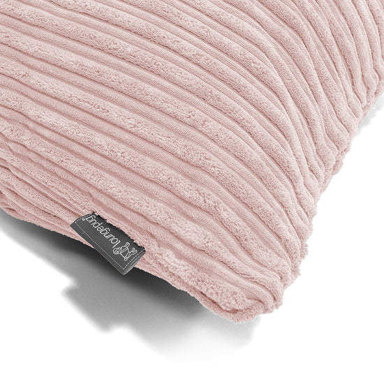 Traversin 20 x 55cm - Côtelé Rose 03