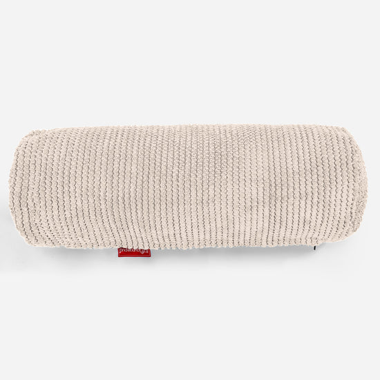 Traversin 20 x 55cm - Pompon Crème 02