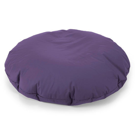 Flexforma Pouf Géant Rond pour Adulte - Entretien Facile Violet 01