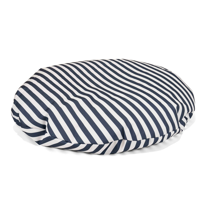 Pouf Flexiforme pour Adultes - Rayures Bleu Marine 02