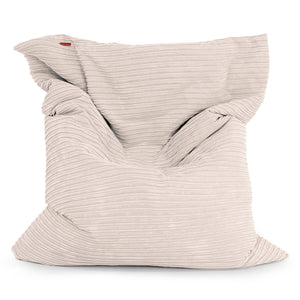 Pouf Géant XXL - Côtelé Ivoire
