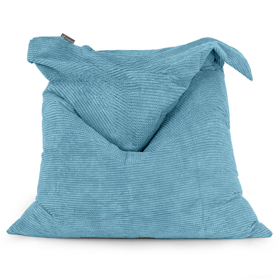 Pouf Géant XXL - Pompon Mer Égée 01