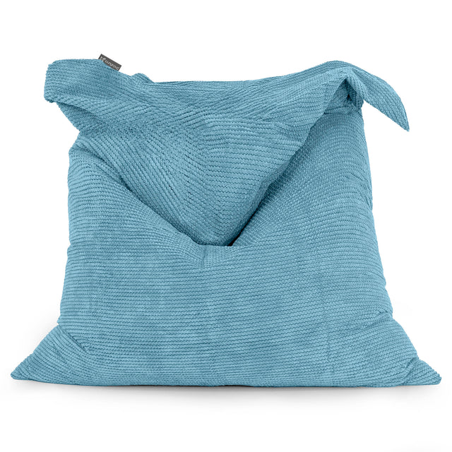 Pouf Géant XXL - Pompon Mer Égée 01