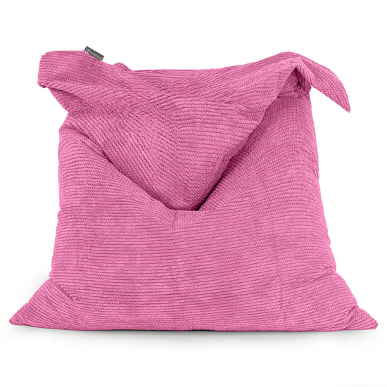 Pouf Géant XXL - Pompon Rose 01