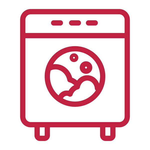 Grand sac de lavage et de remplissage Fabric Close-up Image