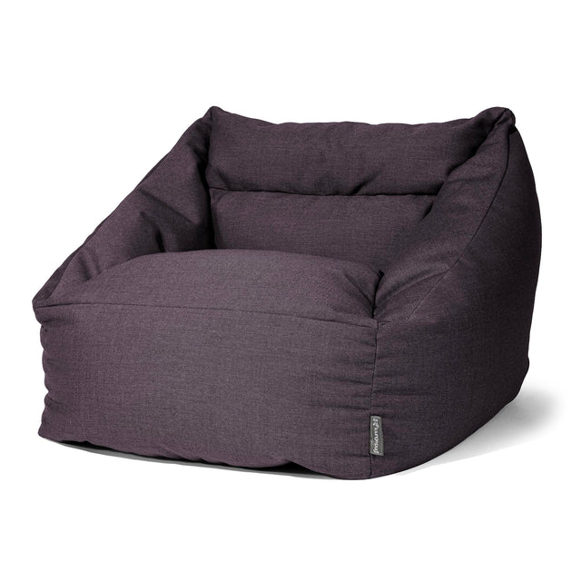 Fauteuil Pouf Maya - Sunbrella Bleu Marine 01