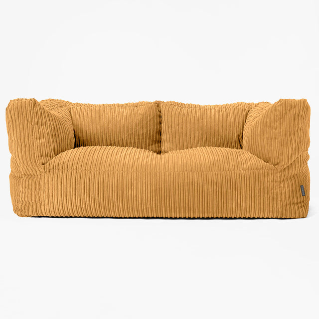 Canapé Pouf Albert 2 places - Miel doré 01