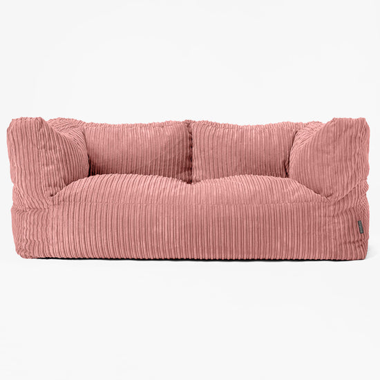 Canapé Pouf Albert 2 places - Pêche 01