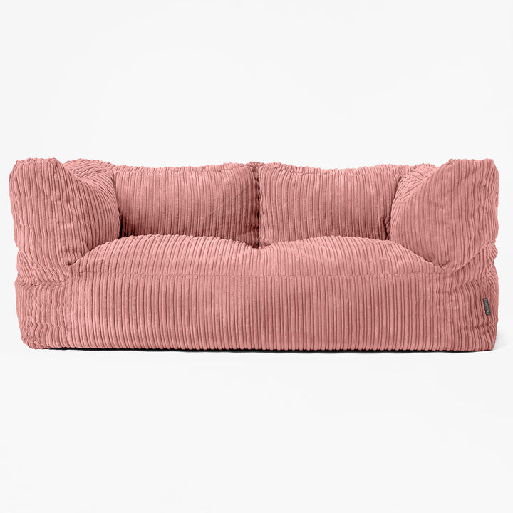Canapé Pouf Albert 2 places - Pêche 01