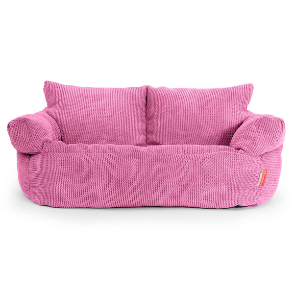 Joséphine Canapé Pouf - Pompon Rose 01