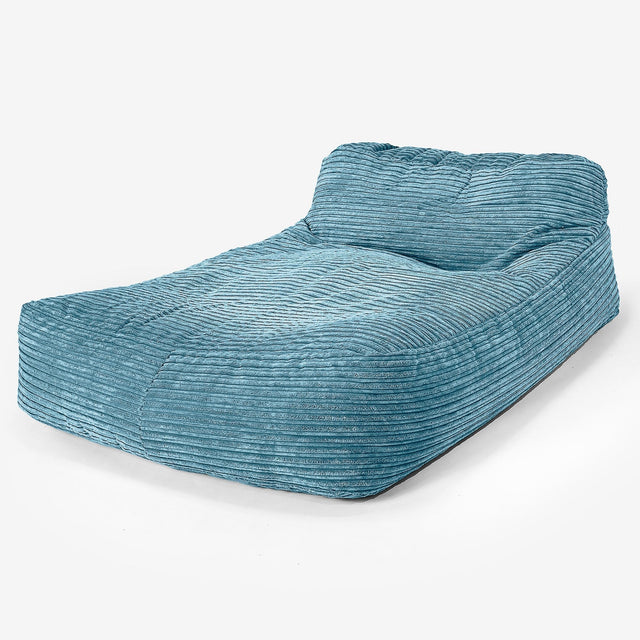 Chaise Longue (2 Personnes) Housse de Remplacement - Côtelé 01