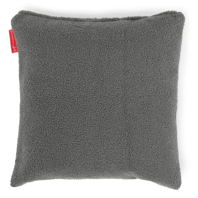 Housse de Coussin 47 x 47cm - Bouclé Gris 01