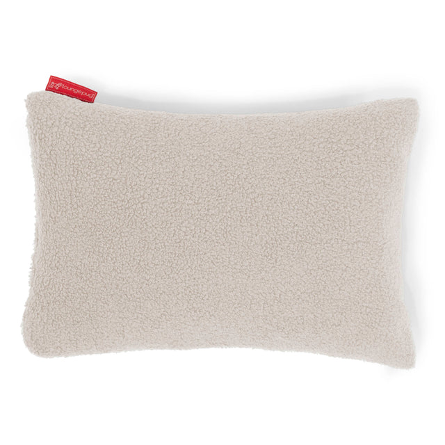 Housse de Coussin Rectangulaire 35 x 50cm - Bouclé Ivoire 01