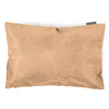 Housse de Coussin Rectangulaire 35 x 50cm - Cuir Vintage Marron Clair 01