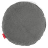 Housse de Coussin Rond 50cm - Bouclé Gris 01