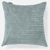 Grand Housse de Coussin 70 x 70cm - Côtelé Verte Menthe 01