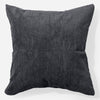 Grand Housse de Coussin 70 x 70cm - Pompon Noir 01