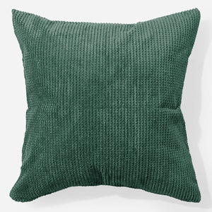 Grand Housse de Coussin 70 x 70cm - Pompon Vert Mousse