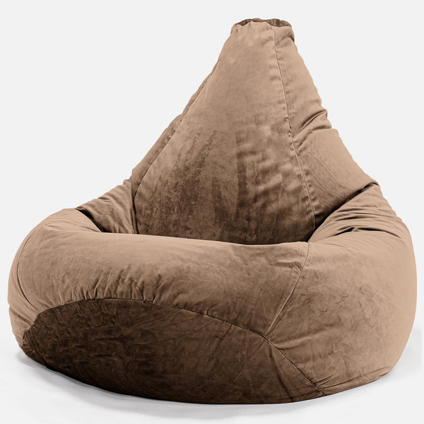 Pouf Poire Gamer Housse de Remplacement - Velours 01