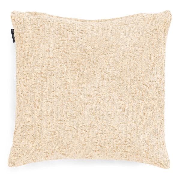 Housse de Coussin 47 x 47cm - Chenille Luxe Ivoire 01