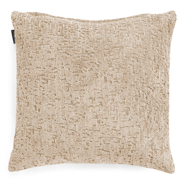 Housse de Coussin 47 x 47cm - Chenille Luxe Vison 01