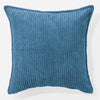 Housse de Coussin 47 x 47cm - Pompon Bleu Ciel 01