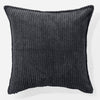 Housse de Coussin 47 x 47cm - Pompon Noir 01