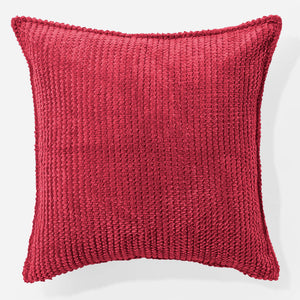 Housse de Coussin 47 x 47cm - Pompon Rouge pastel
