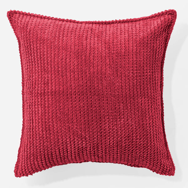 Housse de Coussin 47 x 47cm - Pompon Rouge pastel 01