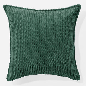 Housse de Coussin 47 x 47cm - Pompon Vert Mousse