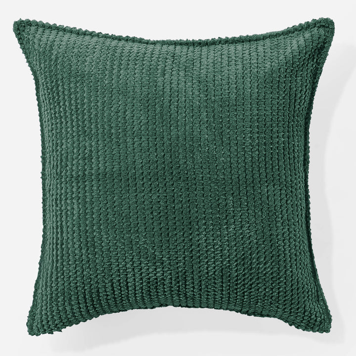 Housse de Coussin 47 x 47cm - Pompon Vert Mousse 01