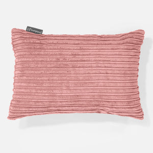 Housse de Coussin Rectangulaire 35 x 50cm - Côtelé Pêche