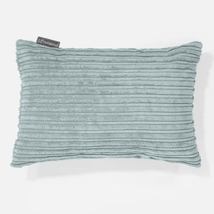 Housse de Coussin Rectangulaire 35 x 50cm - Côtelé Verte Menthe