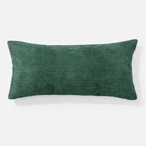 Housse de Coussin Rectangulaire Géant 40 x 70cm - Pompon Vert Mousse