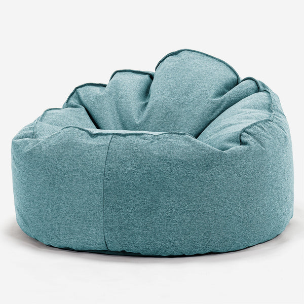 Pouf Poire, Archi Housse de Remplacement - Interalli Laine 01