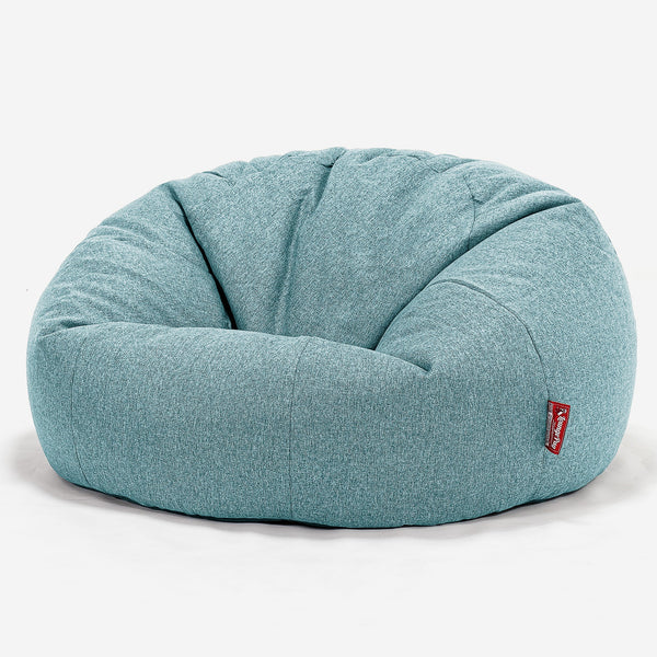 Pouf Canapé Classique Housse de Remplacement - Interalli Laine 01