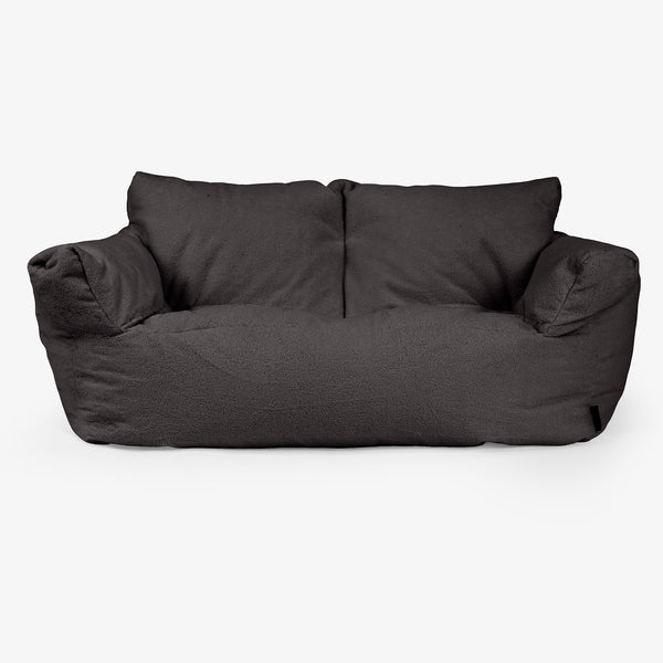 Joséphine Canapé Pouf - Bouclé Anthracite 01