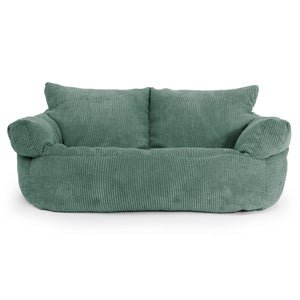 Joséphine Canapé Pouf - Pompon Vert Mousse